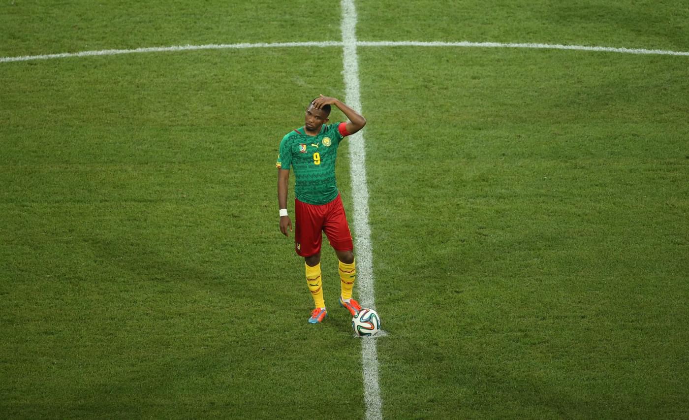 Samuel Eto’o during a match